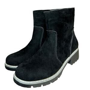 NWT Seven Women’s Bestie Suede Ankle Boots Black Size 9